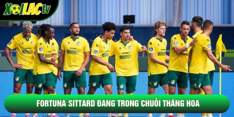 Fortuna Sittard đang trong chuỗi thăng hoa